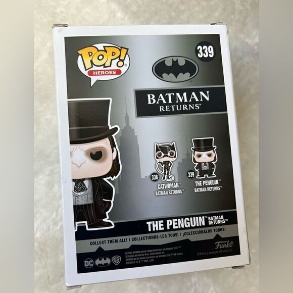 Funko POP 2020 ! Heroes The Penguin #339 DC Comics Batman Returns Vinyl Figure - Picture 5 of 7